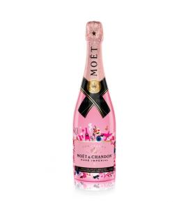 шампанско Моет Шандон Империал 750мл Розе стикери емотикони лимитирана бутилка
