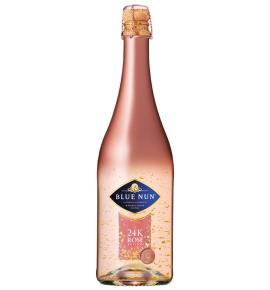 пенливо вино Блу Нун 750мл 24К Розе Голд