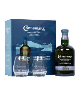 уиски Connemara Distillers Edition Gift Box With 2 Cups