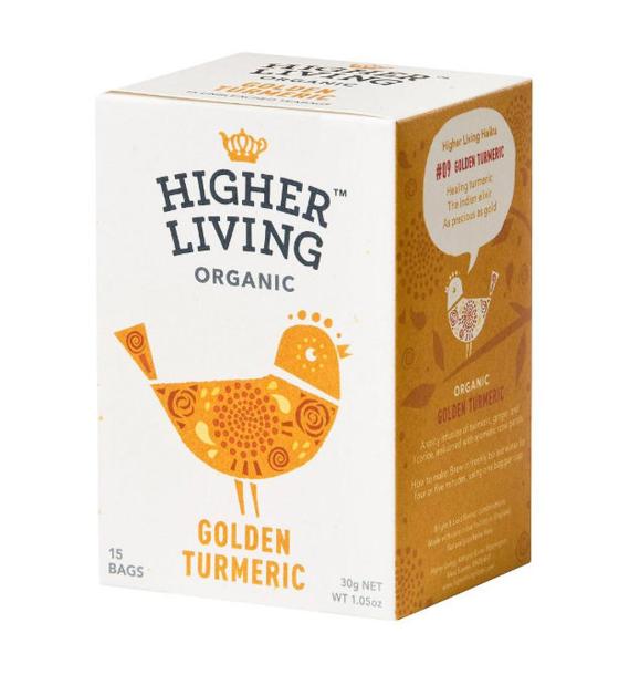 био чай Higher Living Golden Turmeric