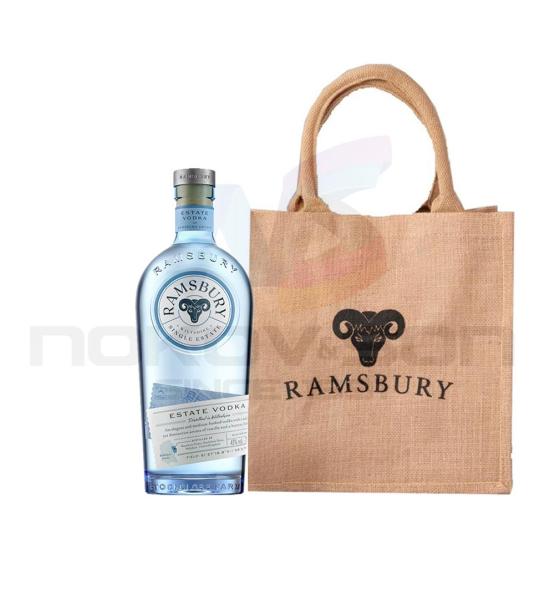 водка Ramsbury Single Estate Gift Box With Jute Bag