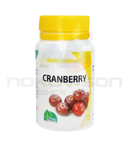 био хранителна добавка MGD Cranberry 60 капсули 180мг
