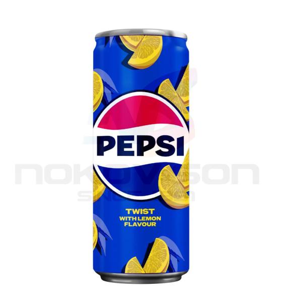 безалкохолна напитка Pepsi Twist With Lemon Flavour