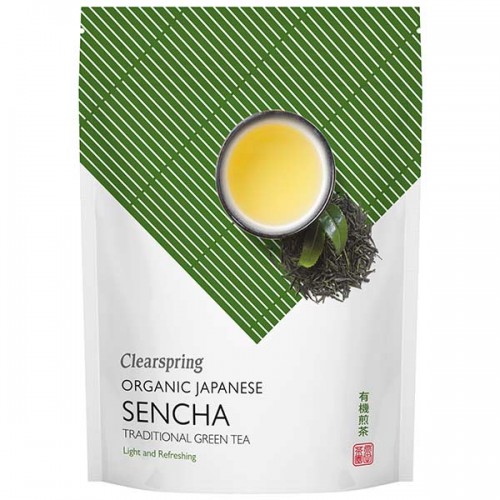 био чай Clearspring Sencha Traditional green tea