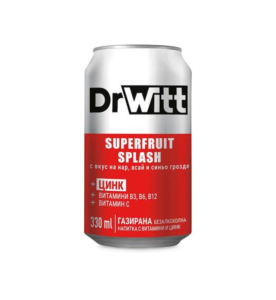 газирана безалкохолна напитка DrWitt Superfruit Splash