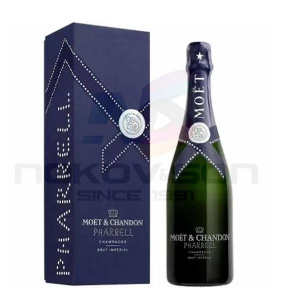 шампанско Moët & Chandon Pharrell BLUE BOX 750 ml