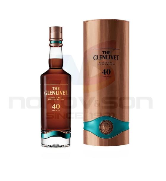 уиски The Glenlivet 40YO Single Malt 700 ml