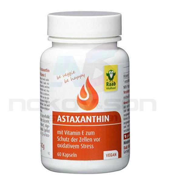 био хранителна добавка Raab Astaxanthin 60 капсули 438 мг