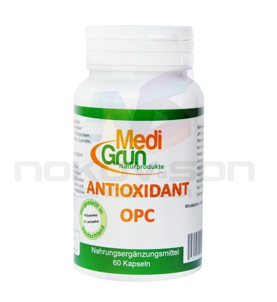 био хранителна добавка Medigruen Antioxidant OPC,60 броя