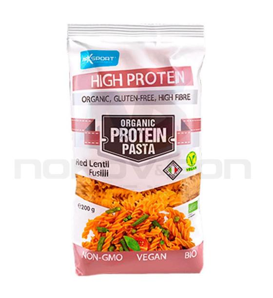 био паста Maxsport Organic Protein Pasta Red Lentil