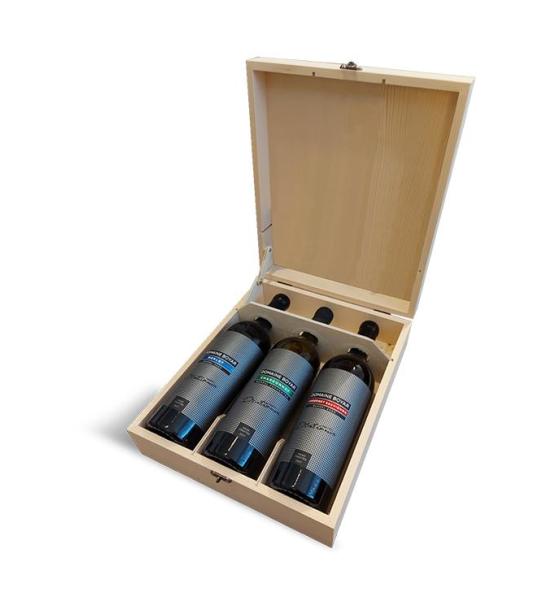 вино Domaine Boyar Platinum Chardonnay & Cabernet Sauvignon & Merlot Gift Box