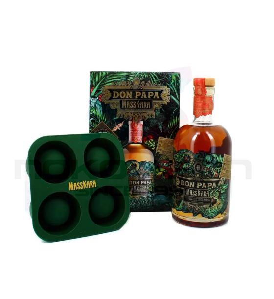 ром Don Papa Masskara Gift Box with Ice Cup