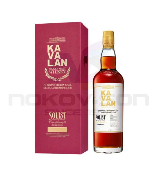 уиски Kavalan Solist Cask Strength Oloroso Sherry Cask 700 ml