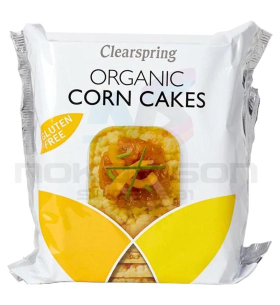 снакс Clearspring Organic Corn Cakes