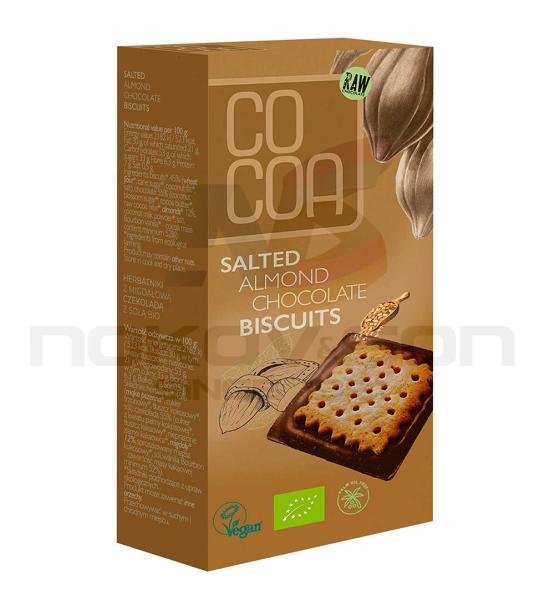 био бисквити Surovital Cocoa Salted Almond chocolate Biscuits