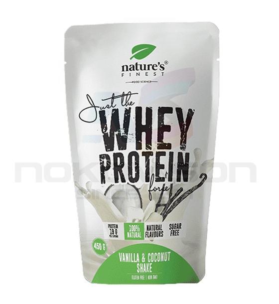 био хранителна добавка Nature's Finest Whey Protein Vanilla & Coconut Shake Шейк суроватъчен протеин