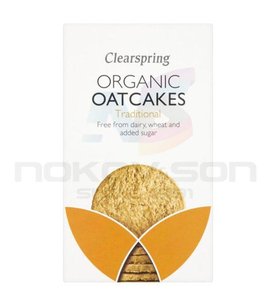 био бисквити Clearspring Organic Oat Cakes