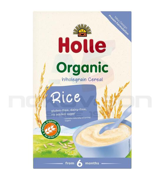био оризова каша Holle Organic Wholegrain Cereal Rice
