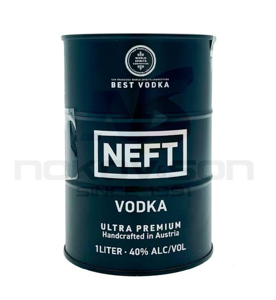 водка Neft Ultra Premium Vodka™ Black Barrel