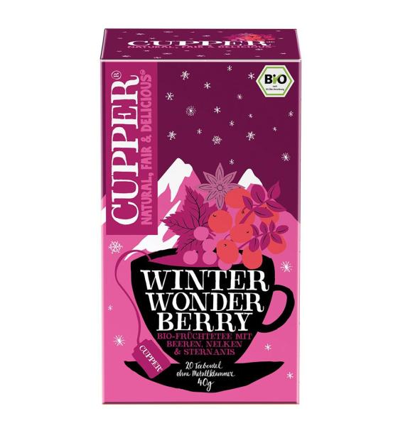 био чай Cupper teas Winter Wonder Berry