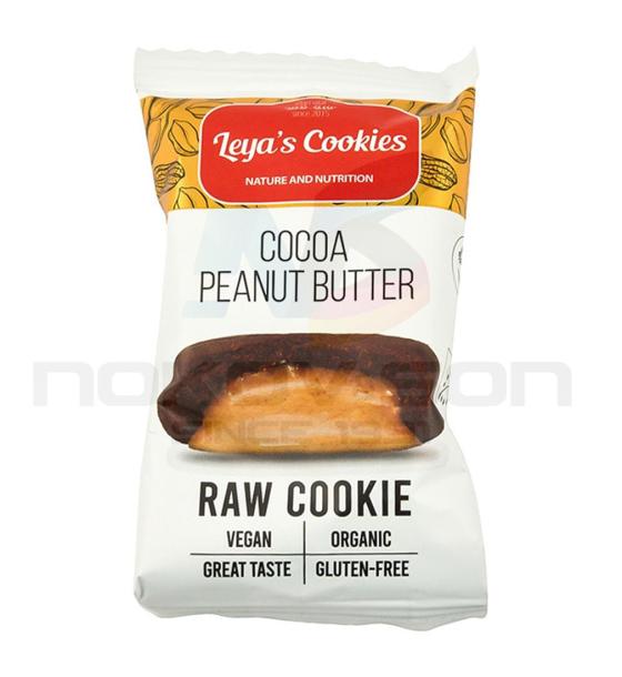 био десерт Leya's Cookies Cocoa Peanut Butter Raw Cookie