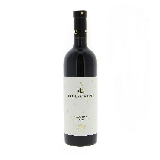 вино Philosoph Reserve Melnik 55 & Merlot & Cabernet Sauvignon & Marselan 2015