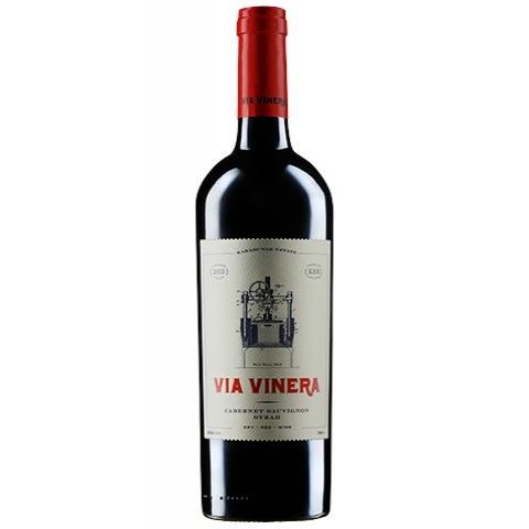 червено вино Via Vinera Cabernet Sauvignon & Syrah
