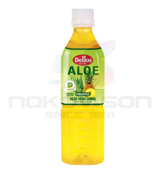 плодова напитка Dellos Aloe Vera Pineapple