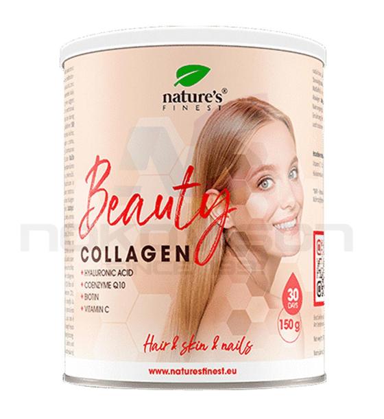 био хранителна добавка Nature's Finest Beauty Collagen Комплекс красота с колаген хиалуронова киселина с коензим Q10 и витамини