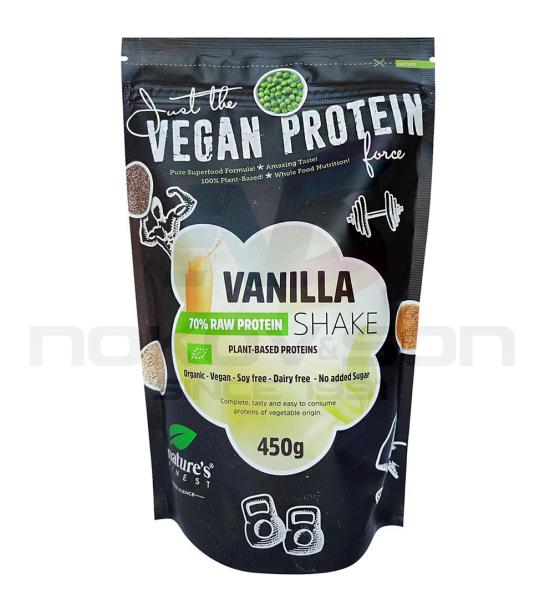 био хранителна добавка Nature's Finest Vanilla Shake Vegan PRotein