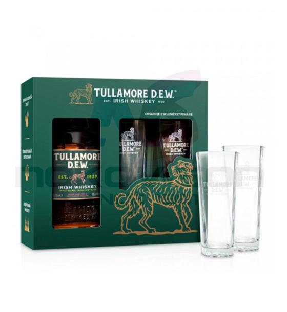 уиски Tullamore Dew Irish Whiskey Gift Box With  2 Cups