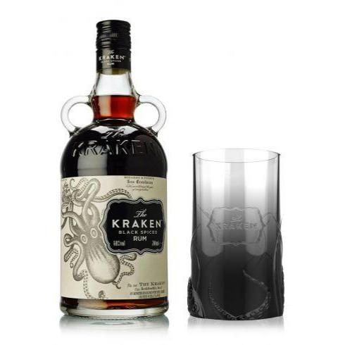 ром Kraken Black Spiced Gift Box With Cup