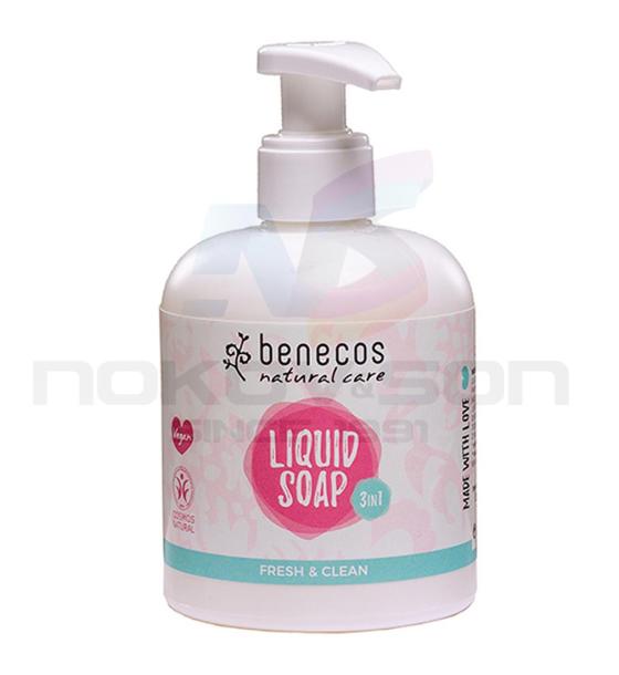 течен сапун Benecos Liquid Soap Fresh & Clean 3 in 1