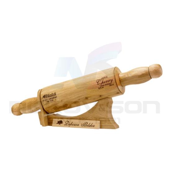 водка Debowa Polska Дървена точилка