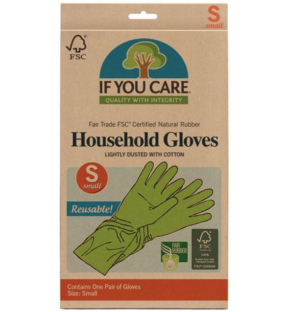 ръкавици за многократна употреба If You Care Household Gloves S size