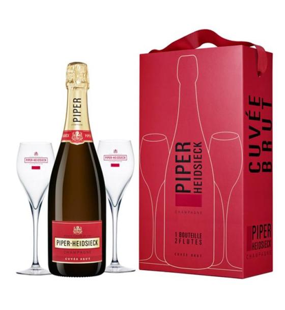 шампанско Piper - Heidsieck Cuvee Brut Gift Box
