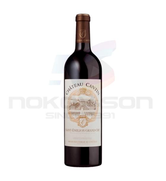 червено вино Chateau Cantin Merlot & Cabernet Sauvignon & Cabernet Franc Saint Emilion Grand Cru