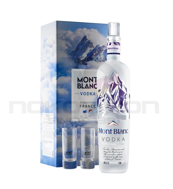 водка Mont Blanc Vodka Gift Box With 2 Cups