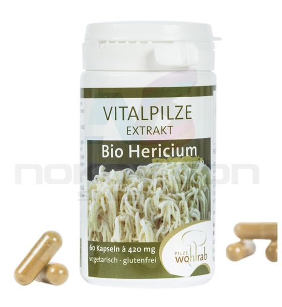 био хранителна добавка Vitalpilze Bio Hericium 60 капсули 350мг