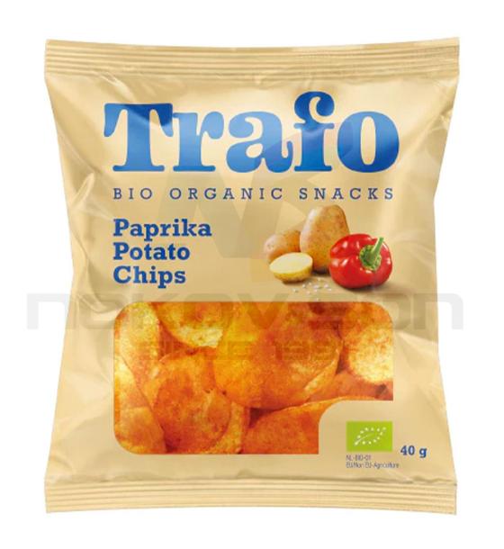 био чипс Trafo Bio Organic Paprika Potato Chips