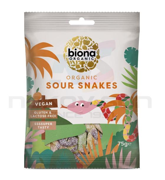 желирани бонбони Biona Organic Sour Snake