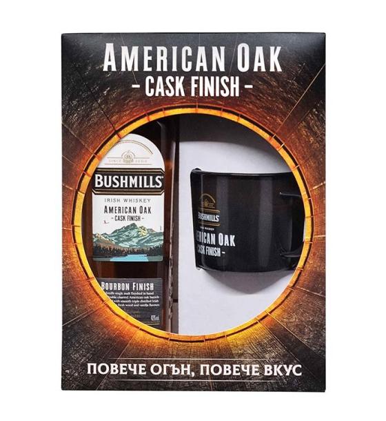 уиски Bushmills American OAK Cask Finish Gift Box