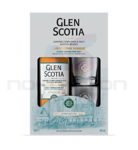 уиски Glen Scotia Harbour Gift Box With 2 Cups