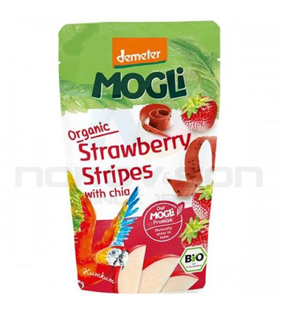 био ленти Mogli Organic Srawberry Stripes with Chia