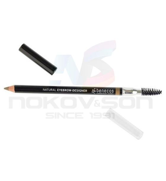 натурален молив за вежди Benecos Natural Eyebrow-Designer