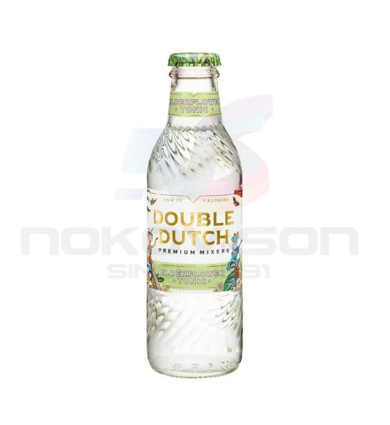 безалкохолна напитка Double Dutch Elderflower Tonic Water 200 ml