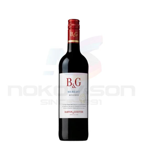 червено вино Barton & Guestier Merlot Reserve