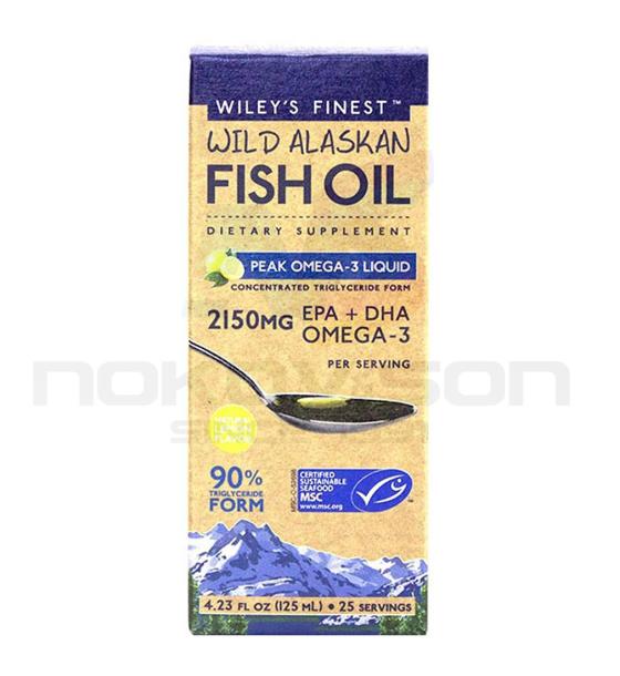 био хранителна добавка Wiley's Finest Fish Oil Omega - 3