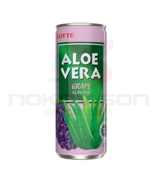 безалкохолна напитка Aloe Vera Grape Lotte
