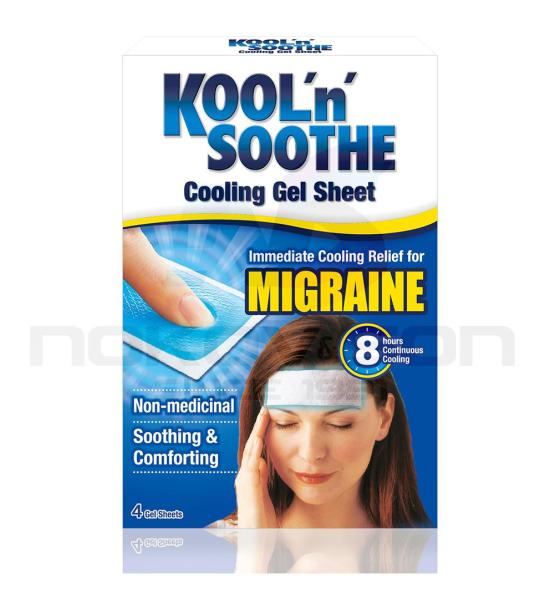 лепенка - пластир Kool n Soothe Migraine